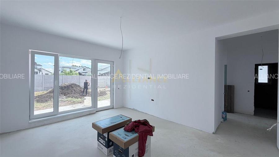 Casa individuala- 4 camere - 2 bai - 450 metri teren - 9
