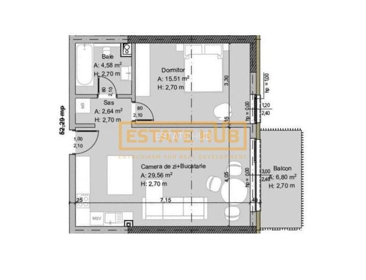 Traian 44 | 2 camere premium | 0% comision - 7