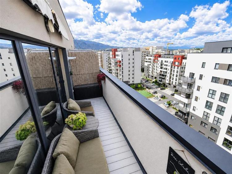 Penthouse Coresi , Parcare + Boxa |Complet mobilat