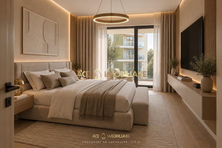 2 camere de vanzare | Popesti Leordeni | Biruintei | 0% Comision | 2027