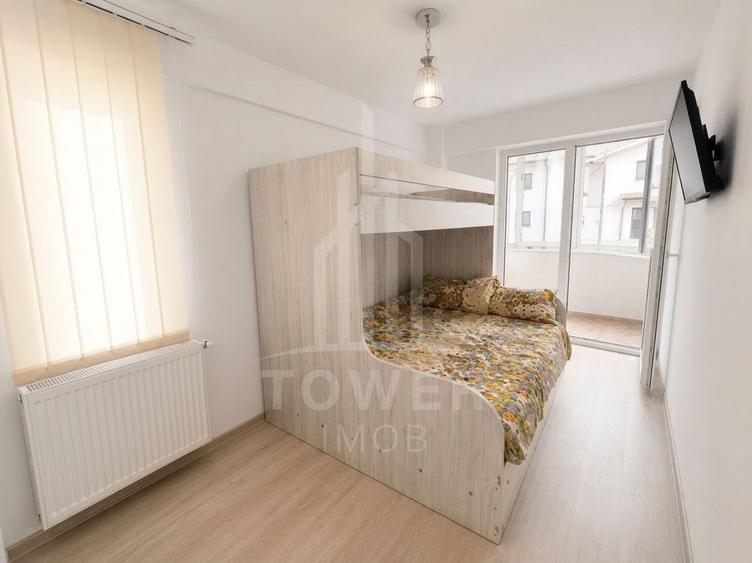 Apartament 3 camere cu 2 băi, 2 locuri de parcare și 2 balcoane