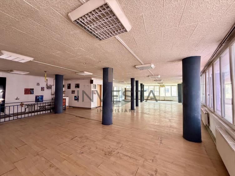 Spatiu pe 2 niveluri – 160 mp, trafic intens, zona 21 Decembrie
