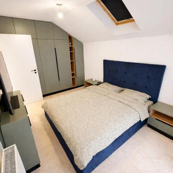 Vanzare casa moderna 4 camere,2 bai mobilata utilata la cheie Sacele