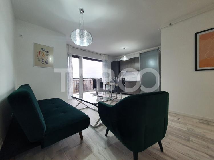 Apartament modern 2 camere 50 mpu etaj 2 bloc cu lift Turnisor Sibiu - 9