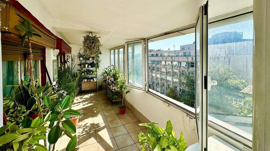 Apartament 2 camere Dorobanți, terasă 16,8 mp, vedere superbă