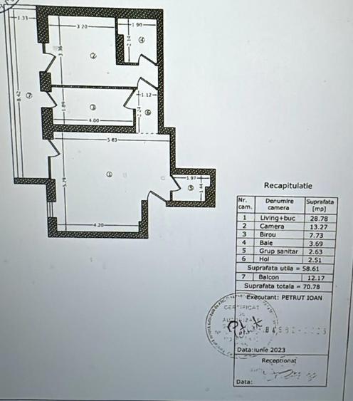 Apartament 2 camere + birou Crangasi/Regie /Spaliul Independentei
