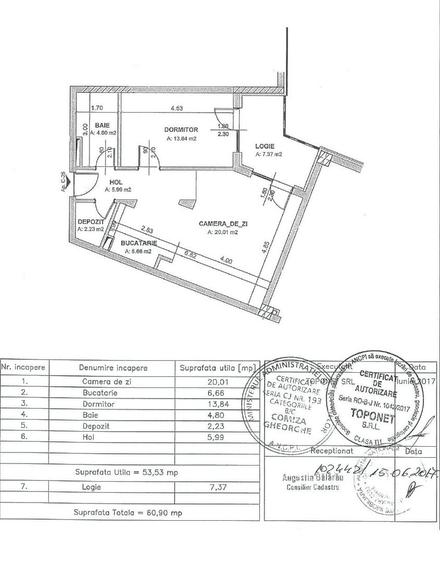 0 % comision, 2 camere, 53 mp, preluare chirias,in Platinia zona USAMV
