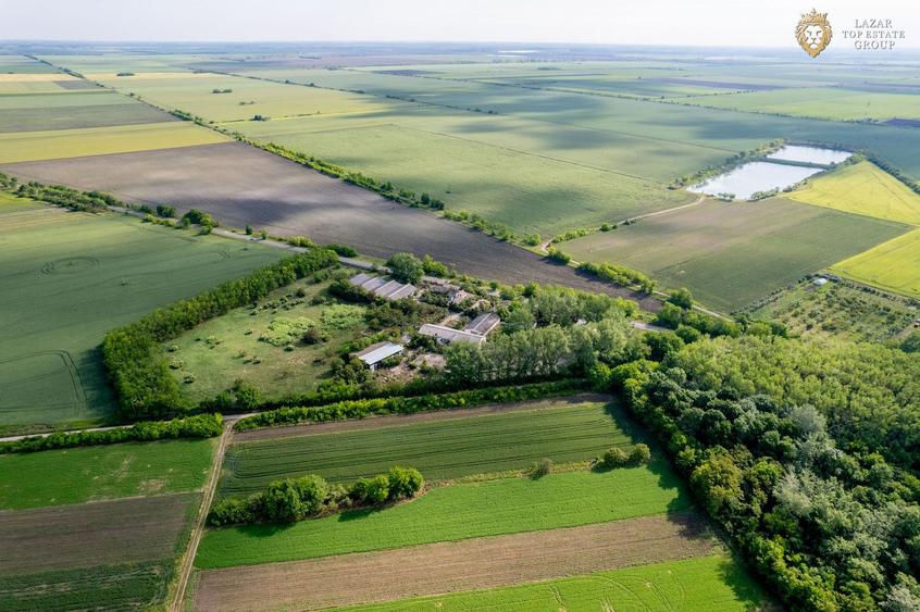 Cladire industriala de vanzare cu potential 3,5 ha in Batania