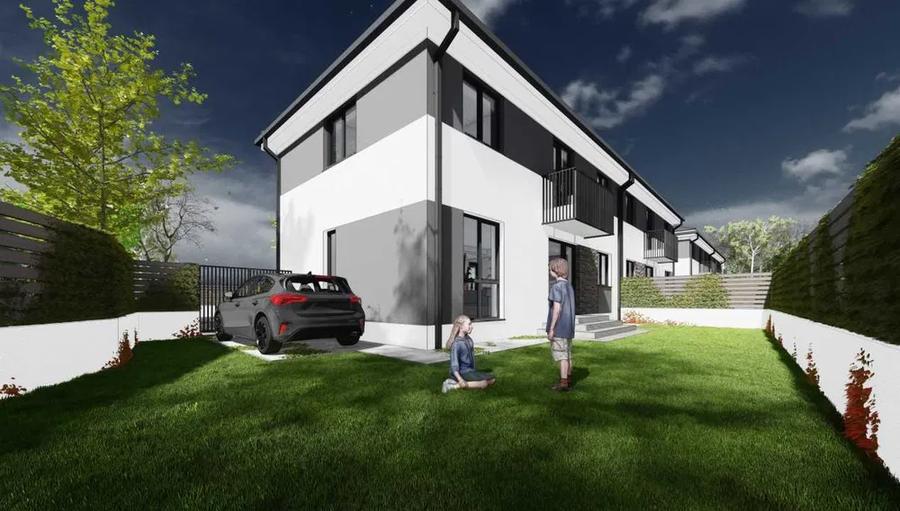Duplex cu zonă de recreere în pădure, Florești – Tăuți