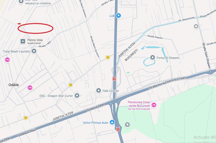 Otopeni - Penny Odai, PUZ aprobat, zona mixta,, 26 vile + 1900 mp birouri