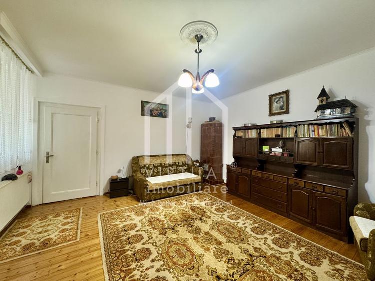 Apartament la casa cu 3 camere, 72mp utili + pivnita si magazie (30mp)