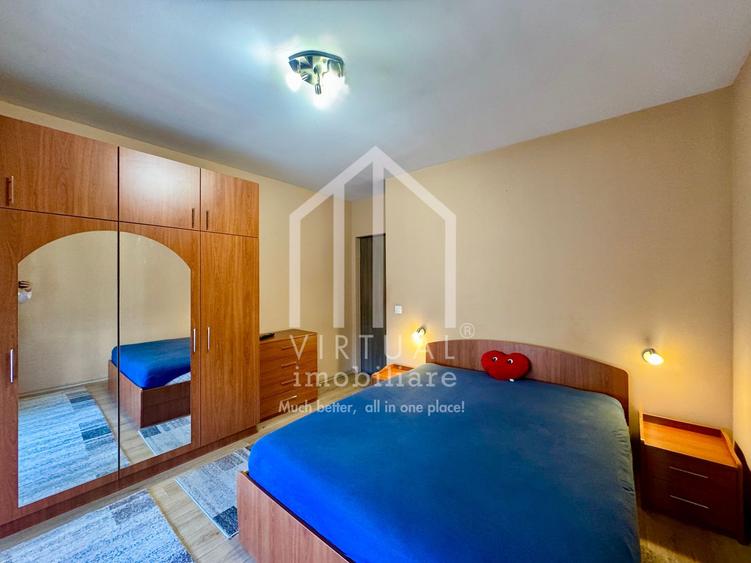Apartament cu 3 camere, 70mp utili + 2 balcoane, etaj 3/4 - Turnisor
