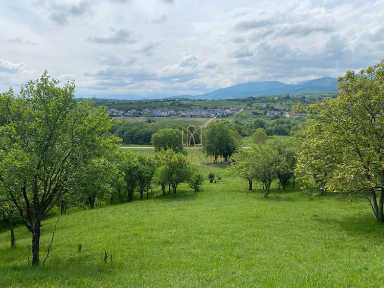 Teren de vânzare în Cisnădioara, aproape de cetate, cu priveliște superbă