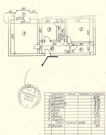 Vânzare Apartament 2 Camere, Calea Vitan – Mall Vitan - Centrală Proprie
