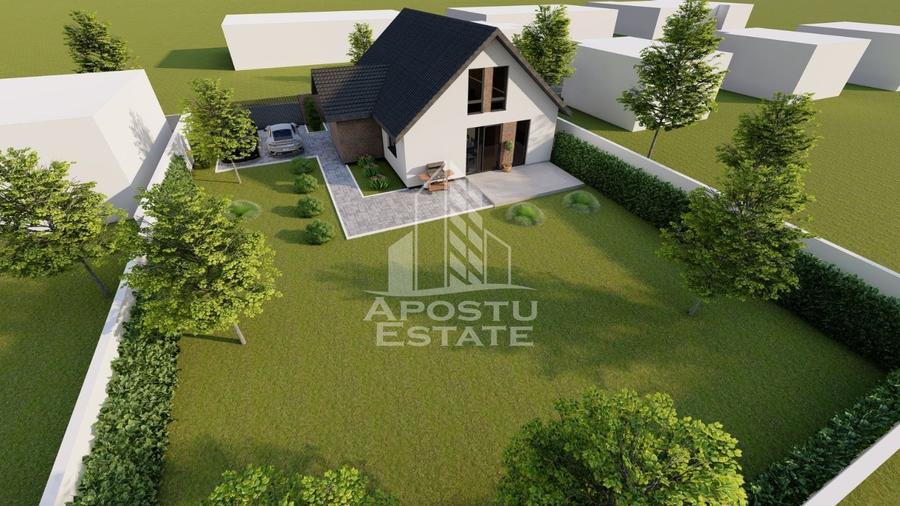 Casa individuala cu teren 520 mp in Giroc