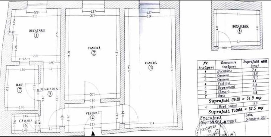 2 camere Baneasa Centrala Proprie - 1