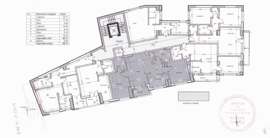 Apartament 3 Camere, 85 mp, Nerva Traian (Proprietar, Mobilat, Boxa, Parcare)