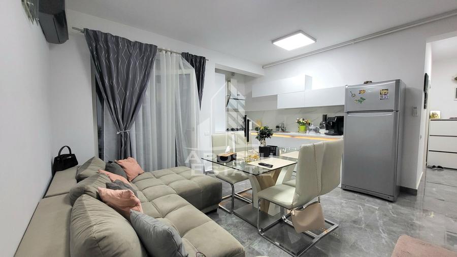 Apartament cu 3 camere,mobilat si utilat modern,Dumbravita,etaj 1