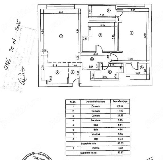Apartament 3 camere Cortina Residence | Etaj 1 | Zona Herăstrău - 7