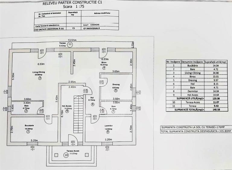 Casă mare cu teren generos – perfect împărțită pentru birouri sau 4 apartamente