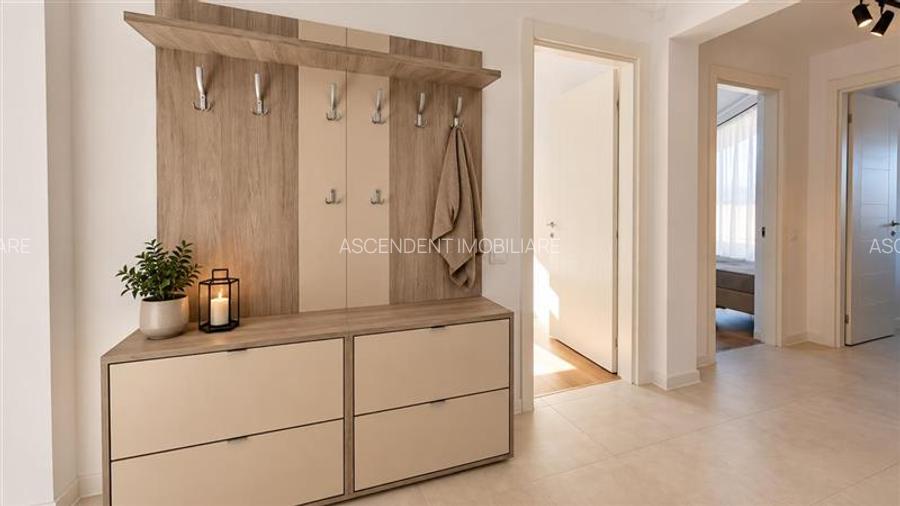 3 camere echipat,regim vila,terasa,balcon,parcare,boxa,TVA inclus,Uno Residence, - 12