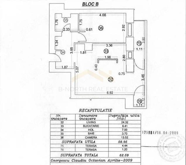 Apartament 2 camere de închiriat | Monaco Towers | Metrou Dimitrie Leonida