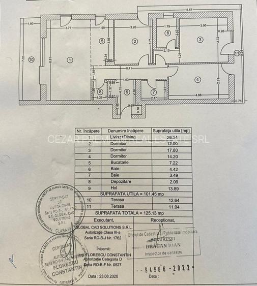 BANEASA  STEJARII THE IVY APARTAMENT 4 CAMERE MOBILAT LUX PARCARE - 25