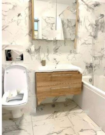 Apartament 2 Camere,Pipera,bl.2022,parter/3,Amenajat,curte 30mp,centrala,mobilat