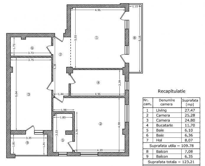 Apartament 3 Camere Premium | Baneasa | Etaj 2 | 123 mp Utili