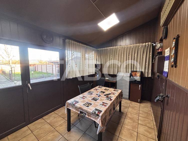 Casa individuala de vanzare cu 5 camere +spatiu comercial 3 bai Sibiu