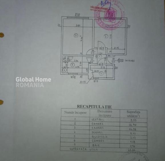 2 Camere Dimitrie Cantemir | Bloc fara Risc sau Urgenta |