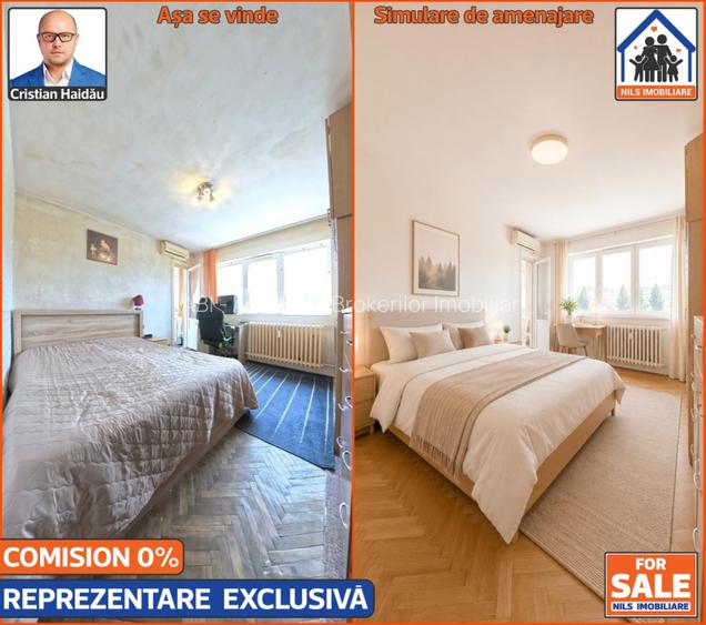 Apartament cu 3 camere si balcon in Titan | Comision 0! - 3