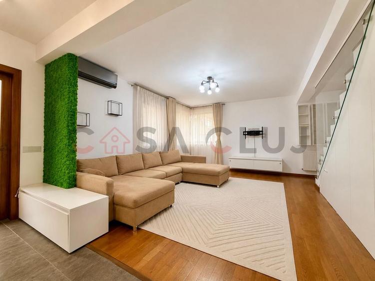 Apartament pe 2 niveluri, la cheie, parcare, Europa