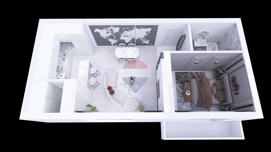 Apartament cu 2 camere de vânzare în Bragadiru / Prelungirea Ghencea