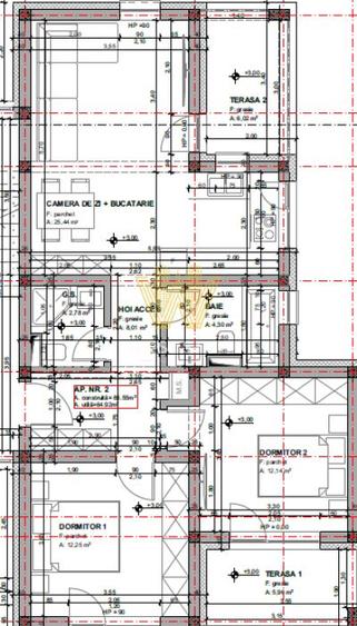 Apartament de vanzare, cu 3 camere, la un pret promotional, in Bucovat