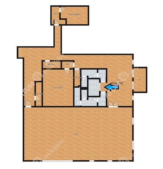 Spatiu comercial modern amenajat situat pe Calea Dumbravii in Sibiu