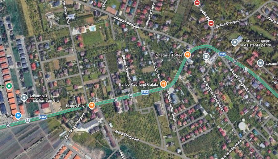 Galata-sos. Is-Voinesti, teren pretabil P+2E+M, rezidential si comercial