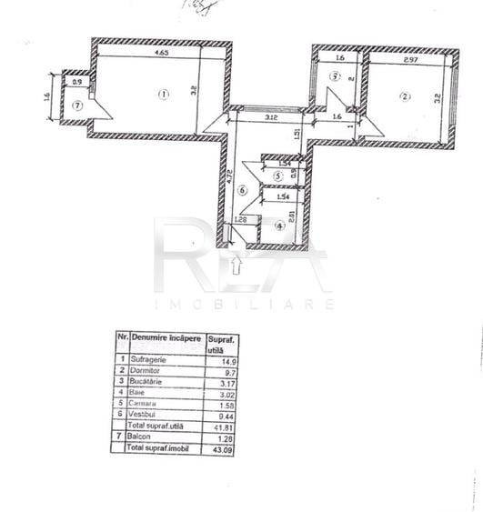 2 camere decomandat, mobilat și utilat | Metrou Valea Ialomiței | Drumul Taberei