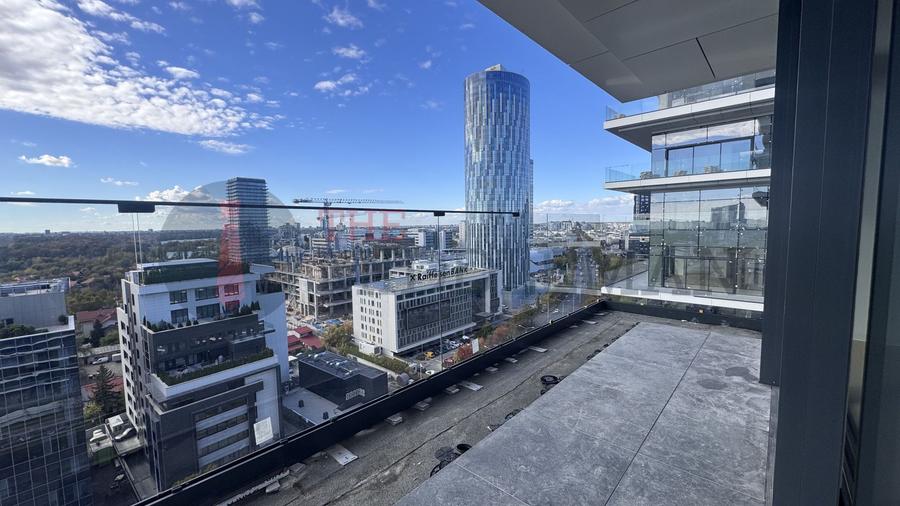 Top view Mall Promenada - 3 dormitoare -One Floreasca Towers