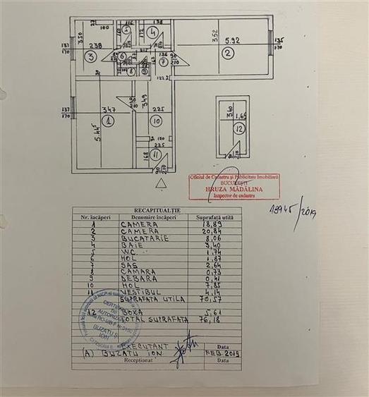 Vatra Luminoasa, 2 camere decomandate, bloc Rusesc