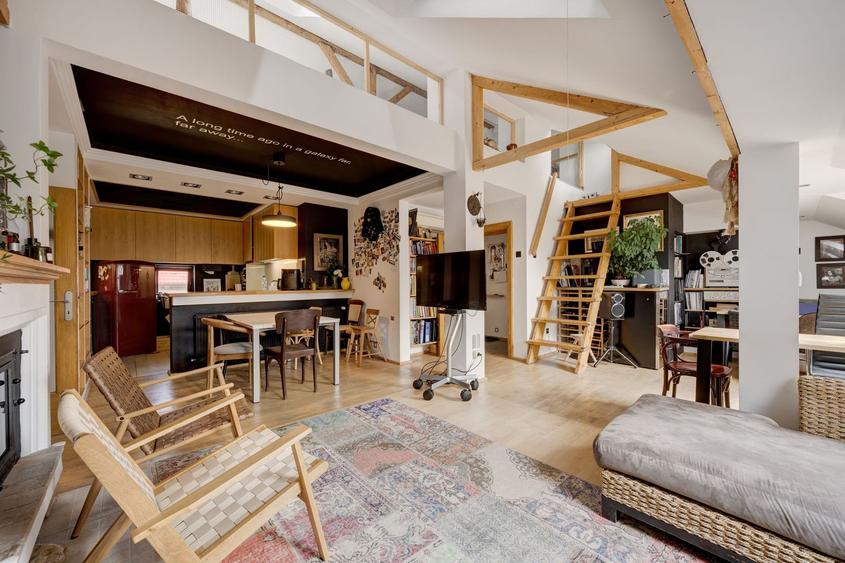 Dorobanti | Floreasca | Loft cu 4 camere in vila cu stil interbelic