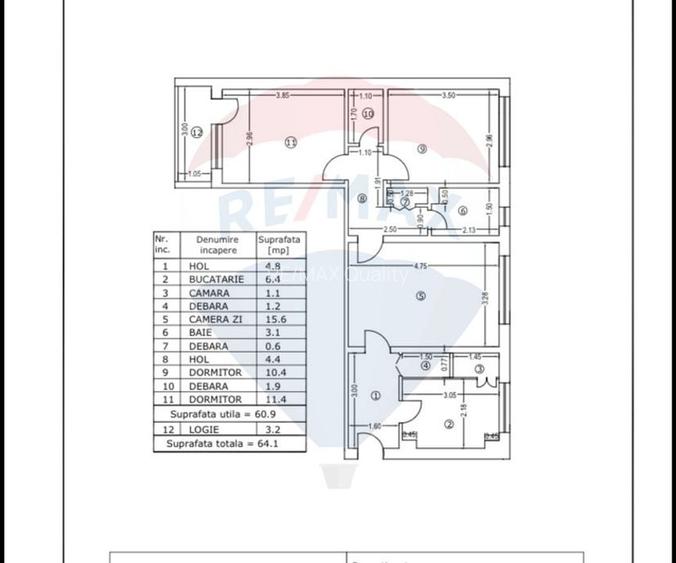 Apartament 3 camere Ultracentral in Slobozia - 12