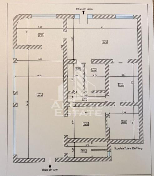 Spatiu comercial 250 mp, pe colt, vitrina generoasa, Sinaia, Timisoara