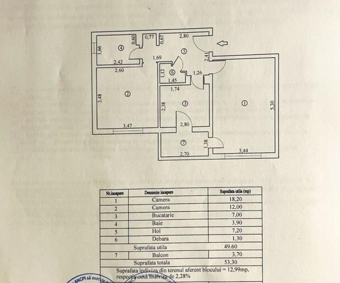 Apartament 2 camere decomandat, zona Independentei, etaj 2