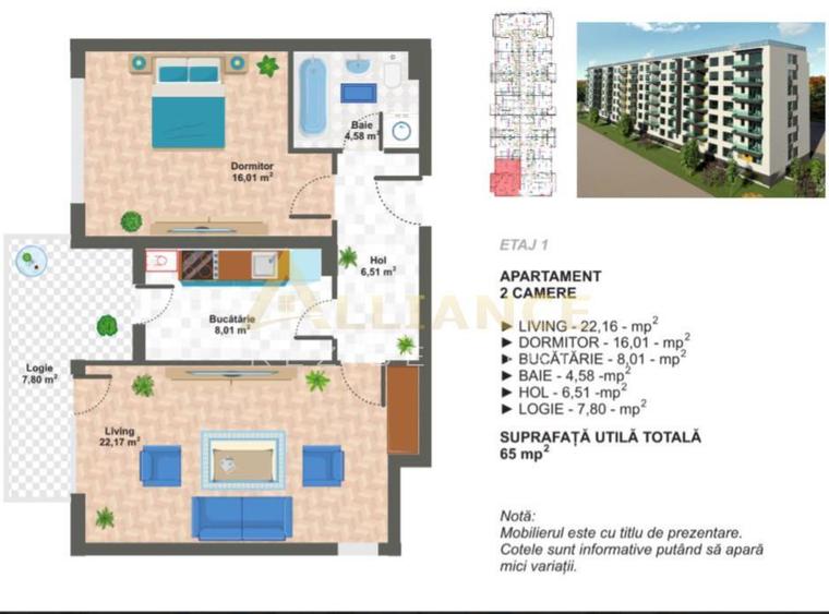 Apartament 2 camere decomandat – Sector 4 || la 15 min de Metrou Ap Patriei
