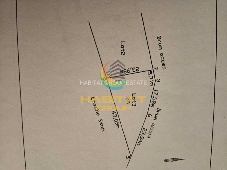 Teren de vanzare extravilan Bascov Arges - 2