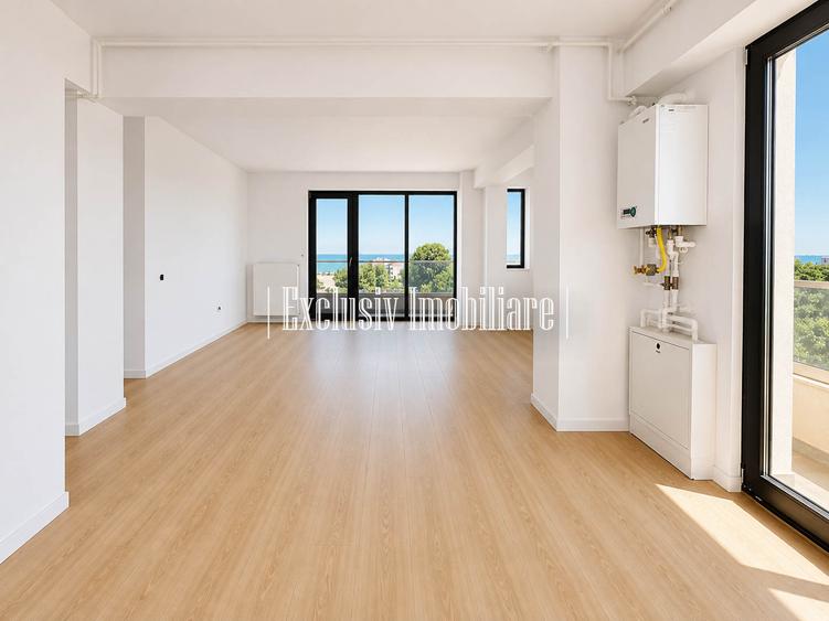 Apartament Premium 109 mp cu Vedere Trilaterala la Mare, Lac si Oras