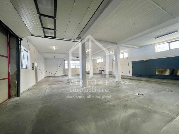 Hala de inchiriat in Sibiu, 200mp, parcare, pretabila service