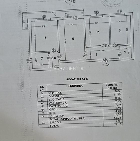 Apartament 3 CAMERE-PENNY-PALLADY - 9
