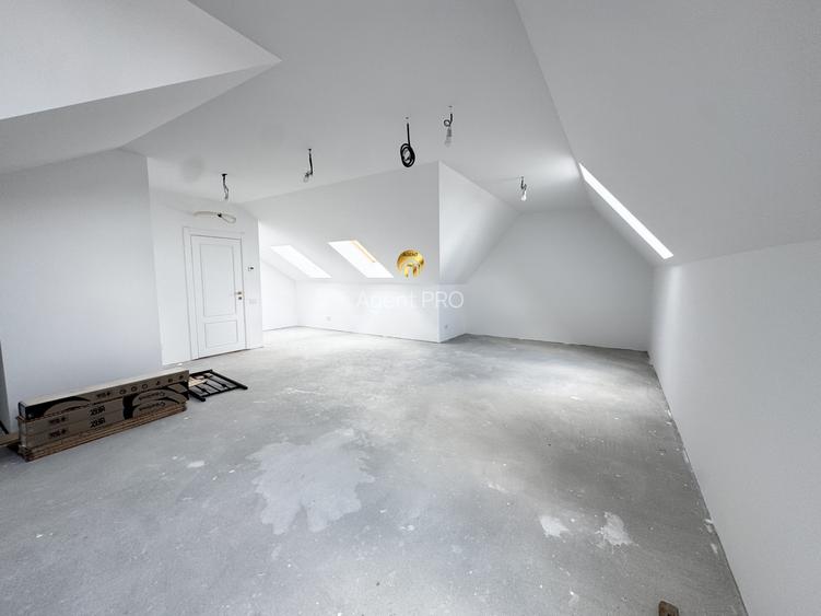 Vila Individuala P+1+M - Arhitectura Deosebita - 468mp Teren - Otopeni Central - 20